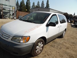 2003 TOYOTA SIENNA CE WHITE 3.0L AT Z17941